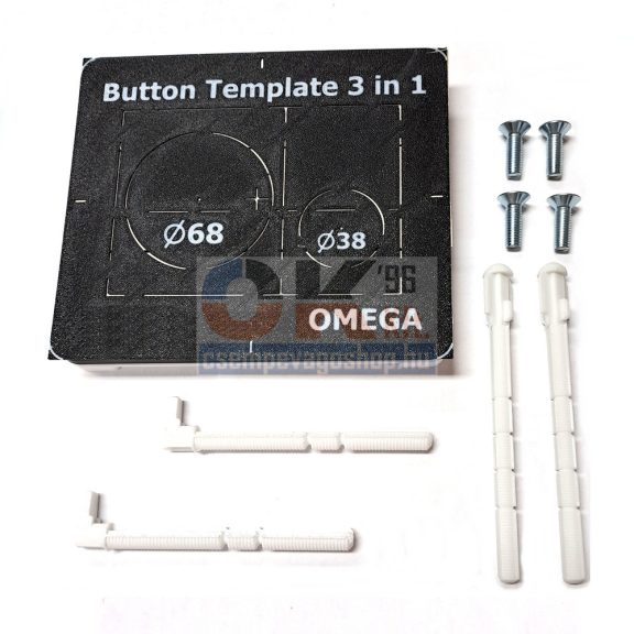 Rejtett geberit burkolható nyomólap OMEGA (sf175omega)