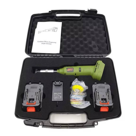 SKT MINI sarokcsiszoló, multigép Akkus 550W koffer + tartozék (skt17500akcs1)