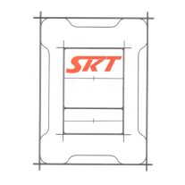   SKT17 GROHE burkolható WC nyomólaphoz kivágó sablon (skt1751grh)