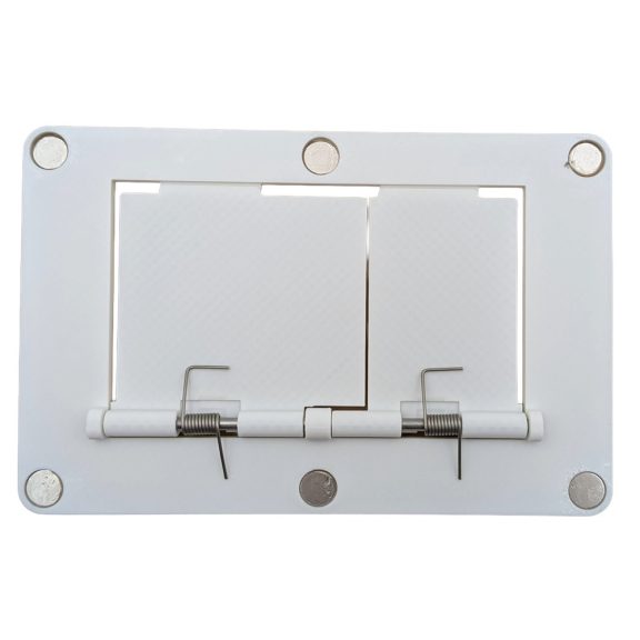 SKT27 rejtett burkolható SIGMA WC nyomólap, fehér (skt2751sigma)