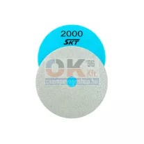   SKT 413 csiszoló- polírozó tárcsa #2000, D100mm (skt4132000)