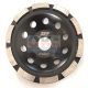 SKT 540 gyémánt betoncsiszoló tárcsa egysoros 125×22,2mm (skt540125)