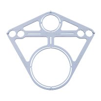 Geberit fali WC furat átjelölő sablon (skt912180)