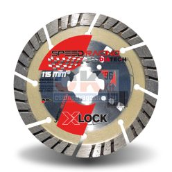   Diatech gyémánttárcsa SPEED TURBO 115x22,2 mm / Xlock (sl115xl)
