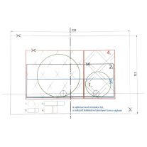   Univerzális burkolható WC nyomólaphoz kivágó sablon (ts89902)